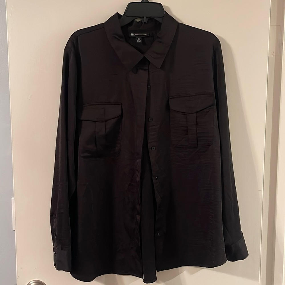 Gently Used Inc Button Down 100% Polyester Xxl - image 1